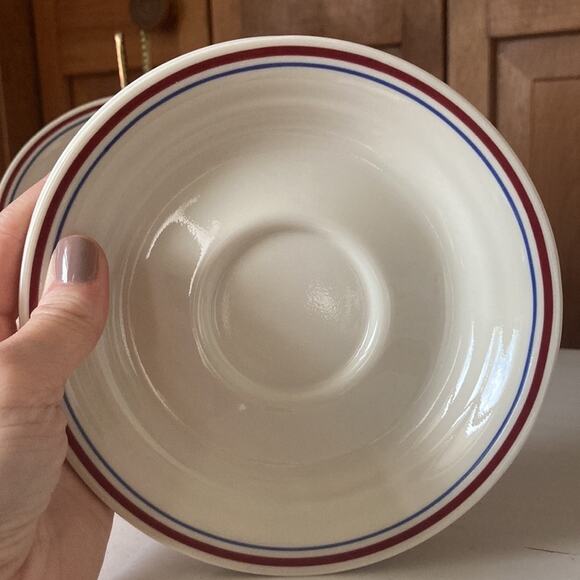 Vintage Corelle “Abundance” Saucers, Set of 4 - Picture 3 of 6